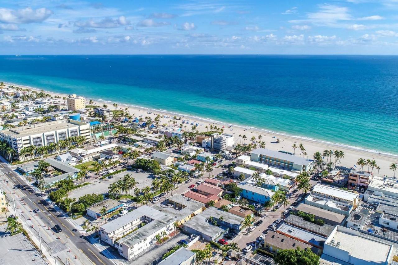 Trendy 1Br W Parking Space & Walk To The Beach #8 Hollywood Eksteriør billede